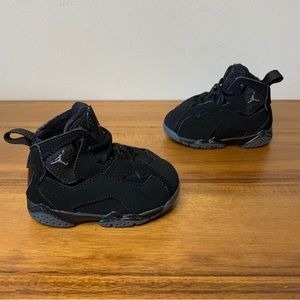 Nike Air Jordan True Flight Toddler Infant 4C Black